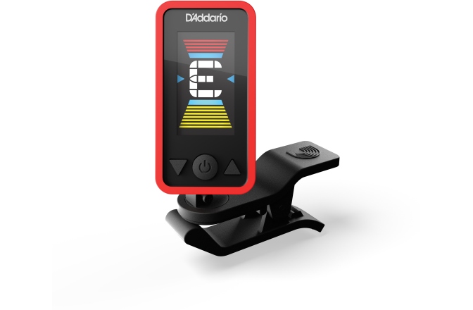 Acordor cromatic Daddario Eclipse Headstock Tuner Red