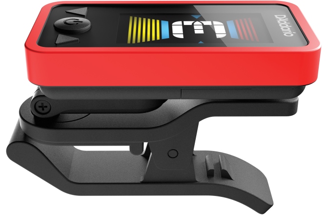 Acordor cromatic Daddario Eclipse Headstock Tuner Red