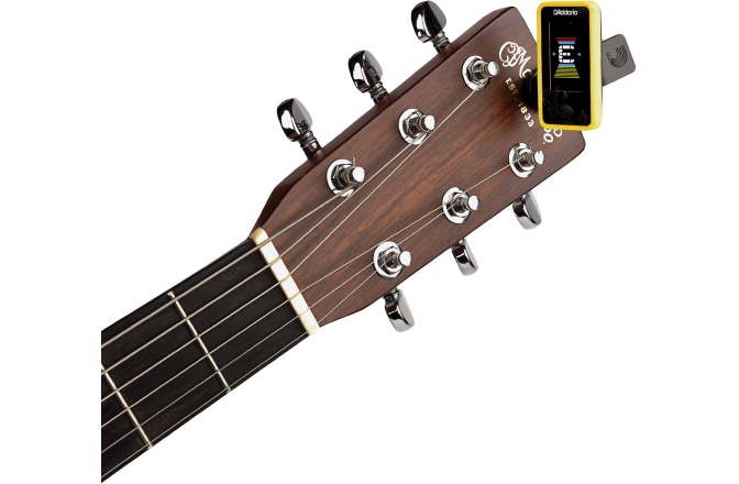 Acordor cromatic Daddario Eclipse Headstock Tuner Yellow