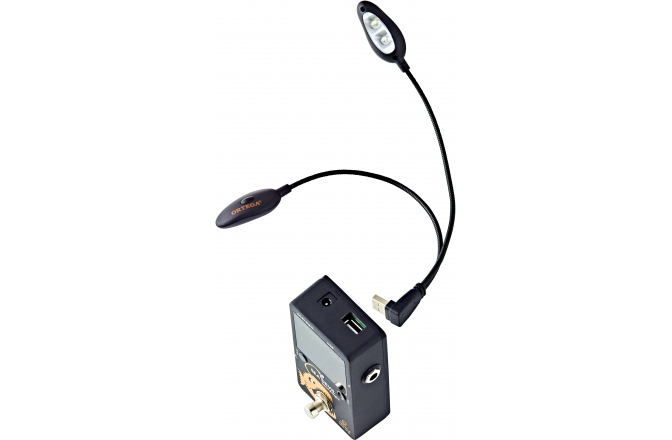 Acordor cromatic Ortega Chromatic Pedal Tuner - with USB-Light
