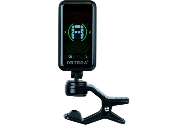 Clip-On Tuner - Multi-mode calibratable for chromatic, guitar, bass, ukulele &#38; violin