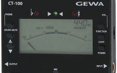 Tuner (acordor) cromatic digital cu generator de ton Gewa CT-100