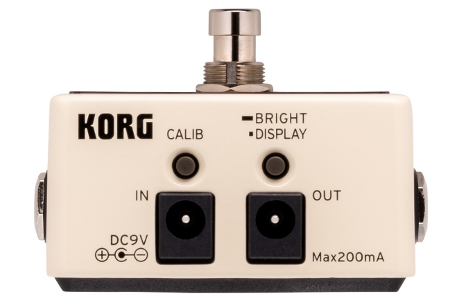 Acordor / Tuner chitară Korg Pitchblack X Cream LTD