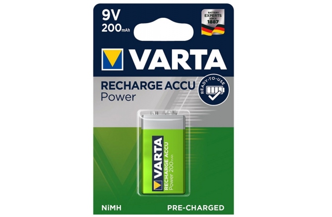 Acumulator 9V Varta Recharge Accu 9V