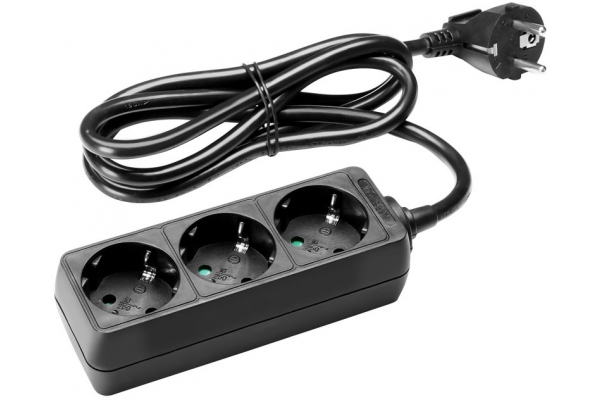 3-Outlet Power Strip 3m