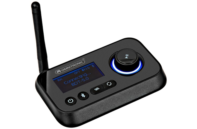 Adaptor audio Bluetooth Omnitronic BDT-5.2PRO Aptx HD Bluetooth Transceiver