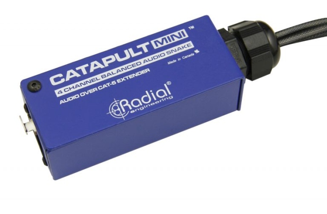 Adaptor audio - rețea Radial Engineering Catapult Mini RX