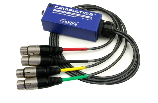 Adaptor audio - rețea Radial Engineering Catapult Mini TX