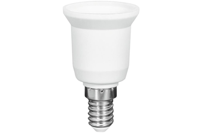 Adaptor bază lumini Eurolite Adapter E-14 to E-27