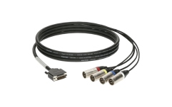 Adaptor CATLink tip „fan-out” Klotz CATLink RACK 4-channel breakout loomD-Sub 15p M - 4x XLR 3p M - 1.2 m