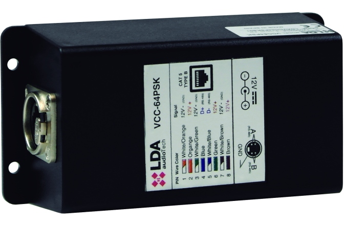 Adaptor comunicare / alimentare LDA audioTech VCC-64PSK S01