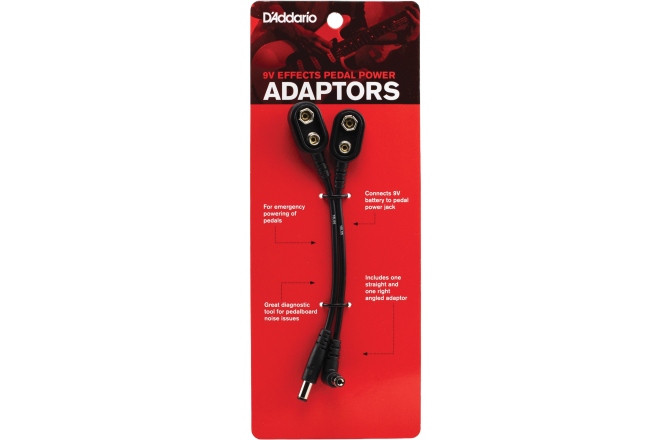 Adaptor de alimentare Daddario 9v Effects Pedal Power Adaptors