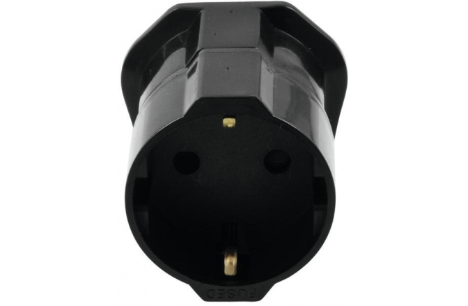 Adaptor EU/UK Omnitronic Adapter EU/UK plug 13A bk