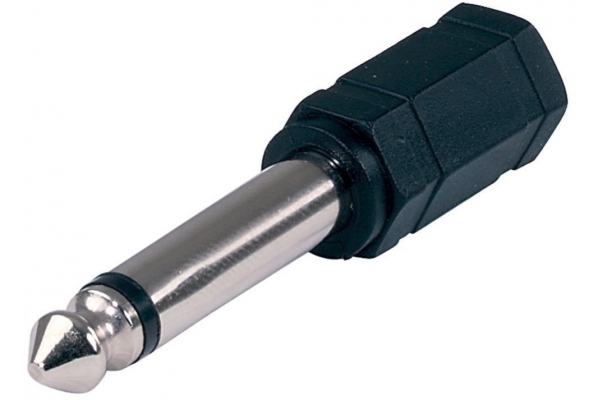 Adaptor 3.5 mm mono jack plug socket