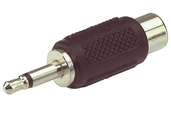 Adaptor Cinch socket - 3.5 mm mono jack plug