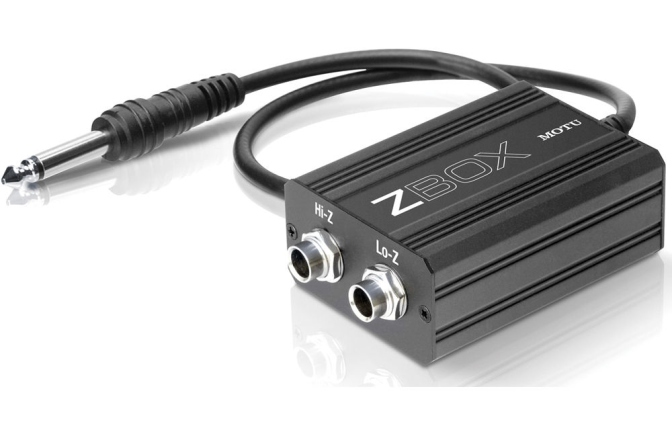Adaptor impedanță chitară/bas MOTU ZBox