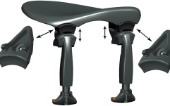 Adaptor înălțime bărbie Wittner Adaptor înălțime bărbie Augzburg/ Zuerich