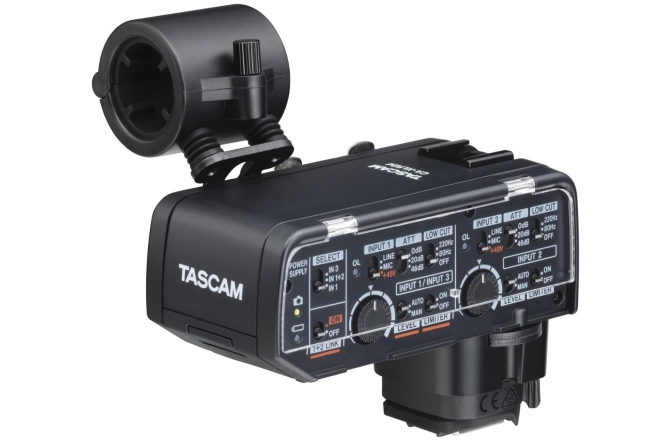 Adaptor microfon pt. camere Tascam CA-XLR2d-C