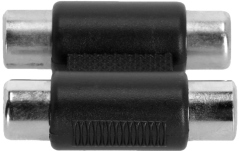 Adaptor RCA Adam Hall 4Star AT RF2 RF2 Twin Adapter RCA female x RCA female