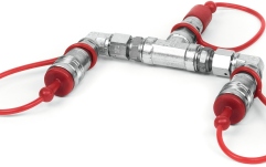 Adaptor TCM FX CO2 Splitter (2 CO2 Jets to 1 CO2 Bottle)