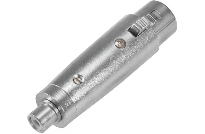 Adaptor XLRf - RCAf Omnitronic Adapter RCA(F)/XLR(F)