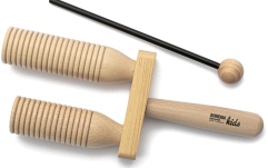 Agogo din lemn  Rohema 2-Tone Agogo 