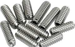 Ajustoare Fender American Vintage Stratocaster/Telecaster Bridge Saddle Height Adjustment Screws (12) (Nickel)