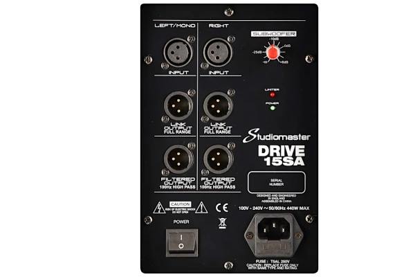 Studiomaster Drive 15SA — 2