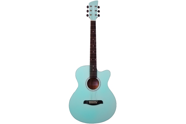 Brunswick BF100 Grand Auditorium Cutaway - Mint Green