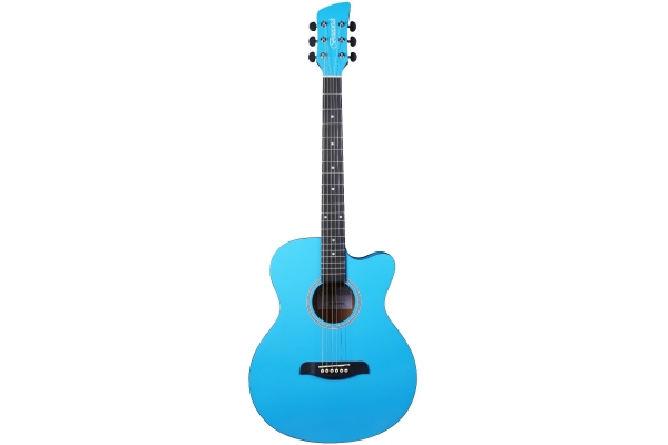 Brunswick BF100 Grand Auditorium Cutaway - Sky Blue