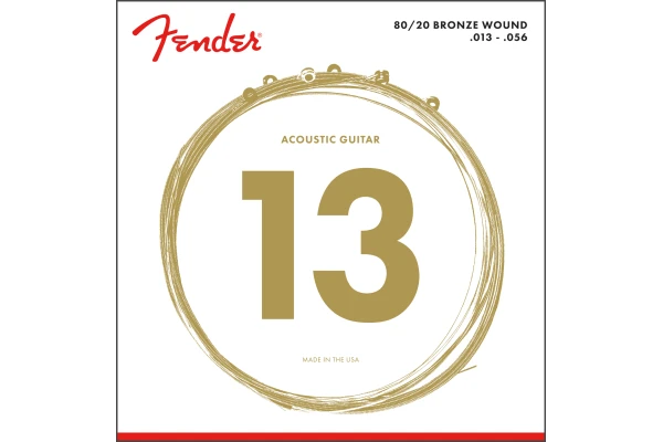 Fender 80/20 Bronze 70M 13-56 — 2