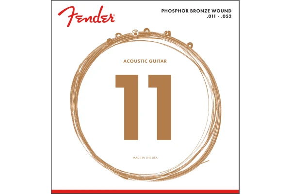 Fender Phosphor Bronze 60CL 11-52 — 2