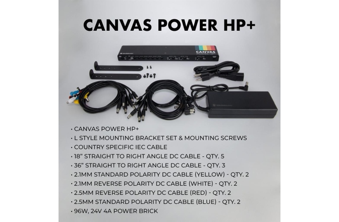 Alimentator pedale efect Walrus Audio Canvas Power HP Plus (EU)