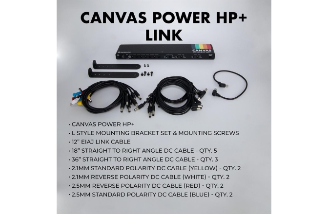 Alimentator pedale efect
 Walrus Audio Canvas Power HP Plus (Link)