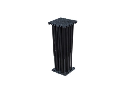 Spider Riser 1x1 20cm Black