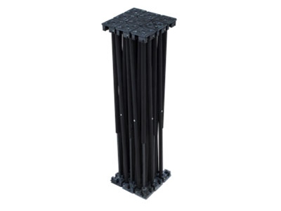 Spider Riser 1x1 40cm Black