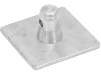 SINGLELOCK Base Plate M-10 (square) MALE