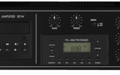 Ampli-mixer cu CD radio Monacor PA-890RCD