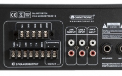 Amplificator 120V Omnitronic CPZ-120P PA Mixing Amplifier