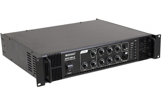 Amplificator 120V Omnitronic MPZ-180.6 PA Mixing Amplifier