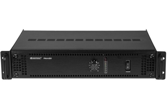 Amplificator 120W Omnitronic PAA-120 PA Amplifier