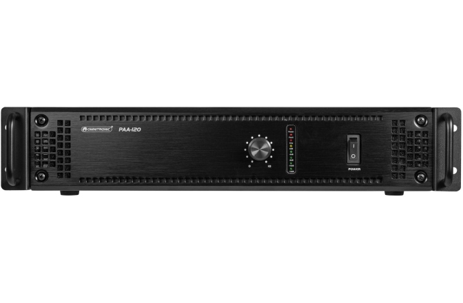 Amplificator 120W Omnitronic PAA-120 PA Amplifier