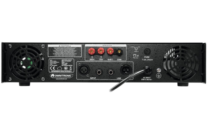Amplificator 120W Omnitronic PAP-120 PA Amplifier