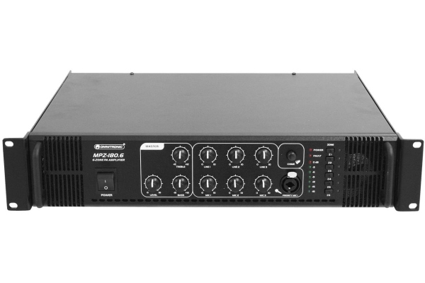 MPZ-180.6 PA Mixing Amplifier MPZ-180.6 PA Mixing Amplifier