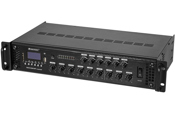 Amplificator 240W/6zone Omnitronic MAVZ-240.6P PA Mixing Amplifier