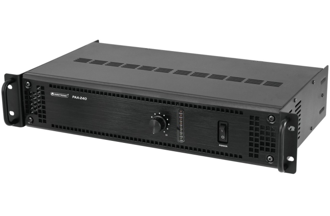 Amplificator 240W Omnitronic PAA-240 PA Amplifier