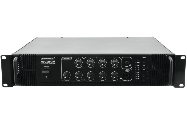 MPZ-250.6 PA Mixing Amplifier MPZ-250.6 PA Mixing Amplifier