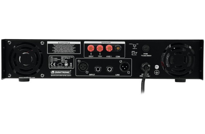 Amplificator 350W Omnitronic PAP-350