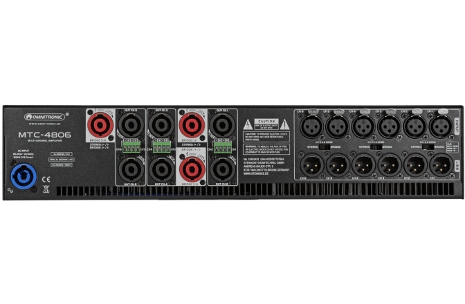 Amplificator 6 canale Omnitronic MTC-4806