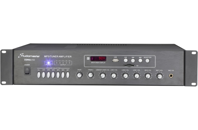 Amplificator 6 zone 150W Studiomaster ISMA 150